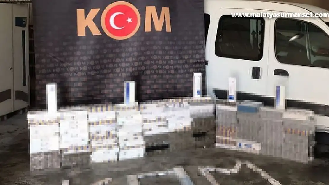 Gaziantep'te 2 bin 790 paket kaçak sigara ele geçirildi