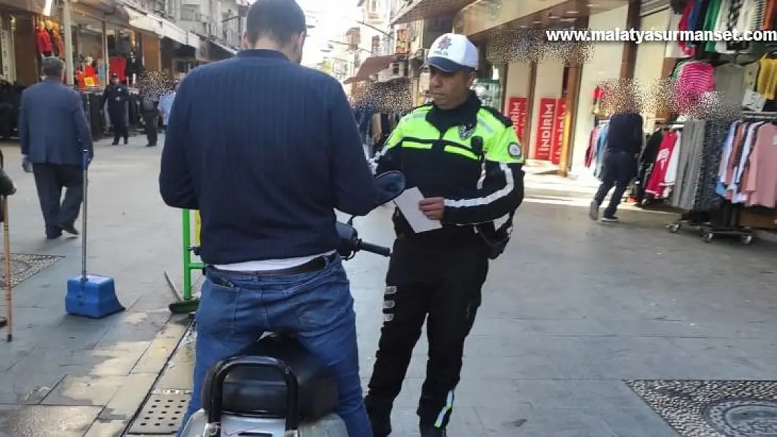 Gaziantep'te 33 motosiklet trafikten men edildi.