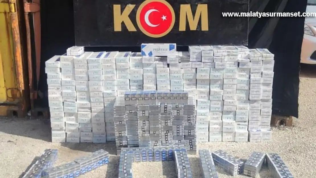 Gaziantep'te 4 bin 265 paket kaçak sigara ele geçirildi