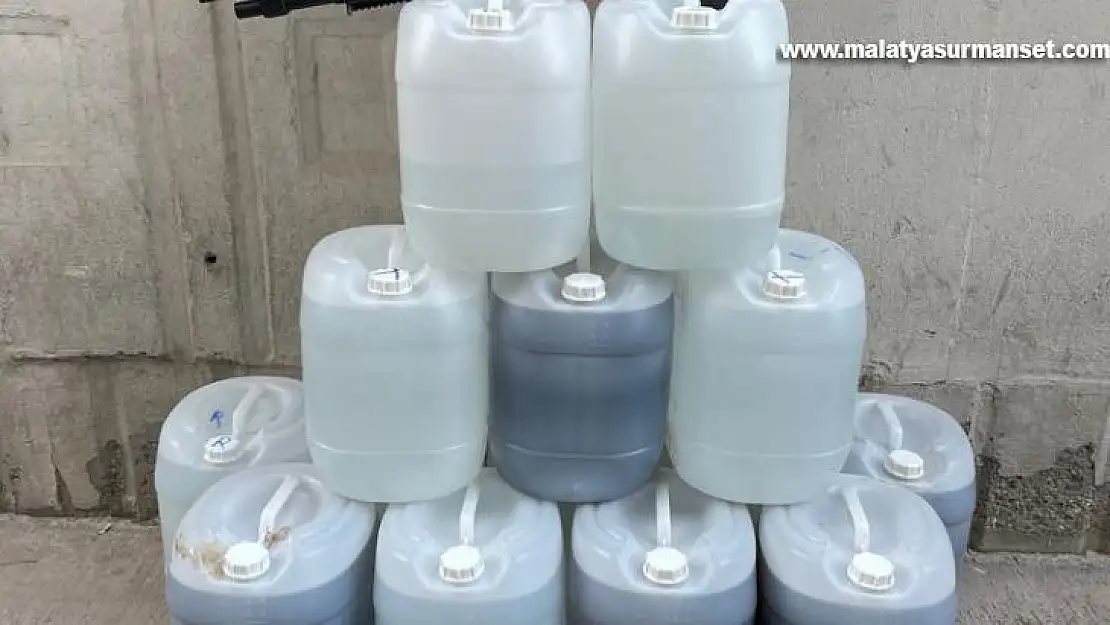 Gaziantep'te 400 litre sahte alkol ele geçirildi