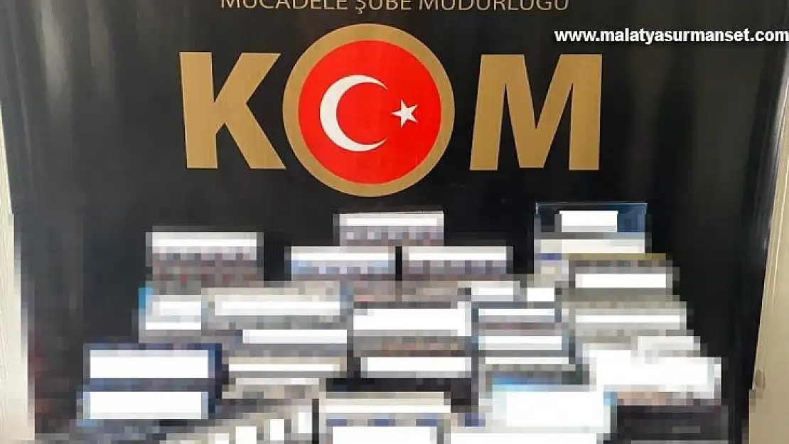 Gaziantep'te 5 bin 340 paket kaçak sigara ele geçirildi