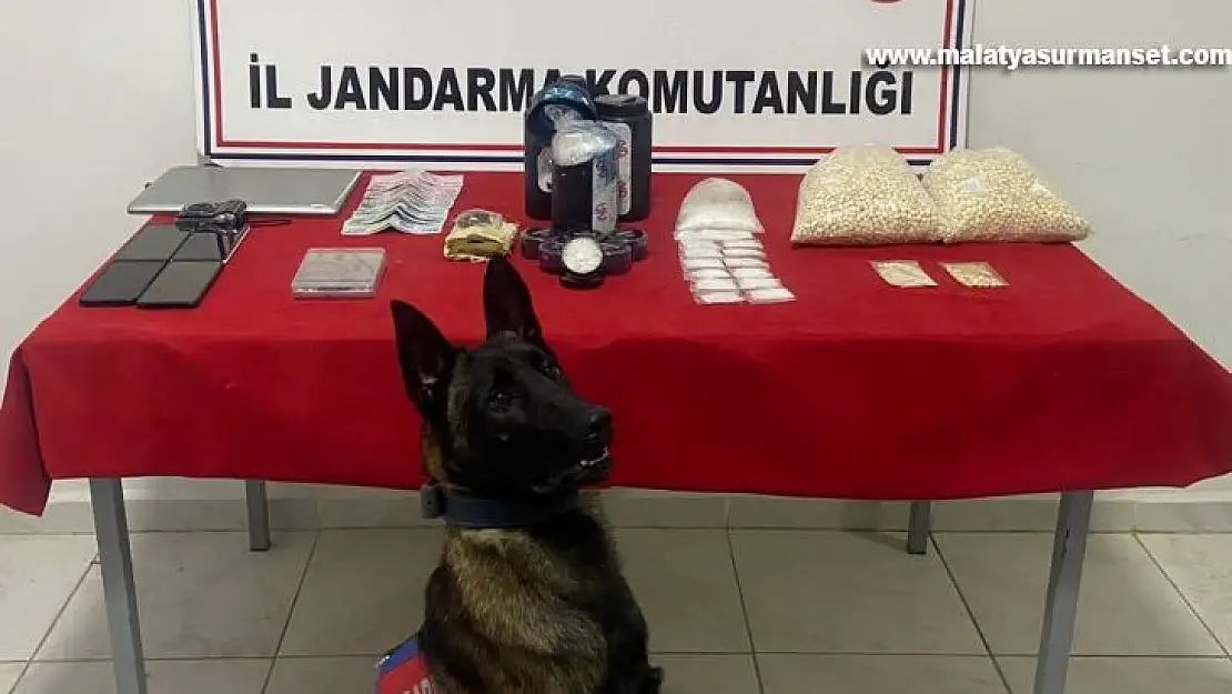 Gaziantep'te 6 kilo 100 gram metamfetamin ele geçirildi