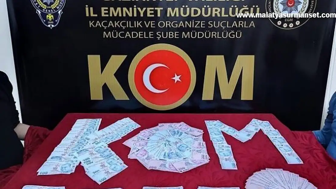 Gaziantep'te 981 adet sahte 100 ve 200 liralık banknotlar ele geçirildi