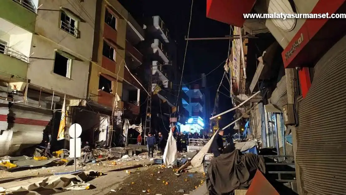 Gaziantep'te bir iş yerinde 4 adet sanayi tüpü patladı: Ortalık savaş alanına döndü