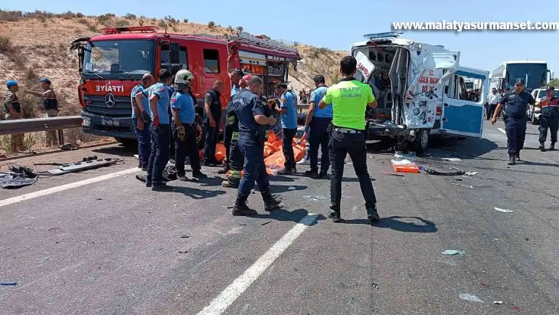 Gaziantep'te feci kaza: 16 ölü, 21 yaralı