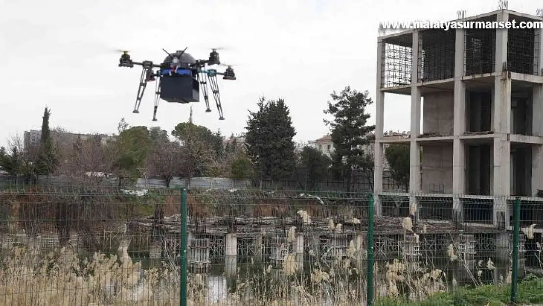 Gaziantep'te haşerelere havadan müdahale