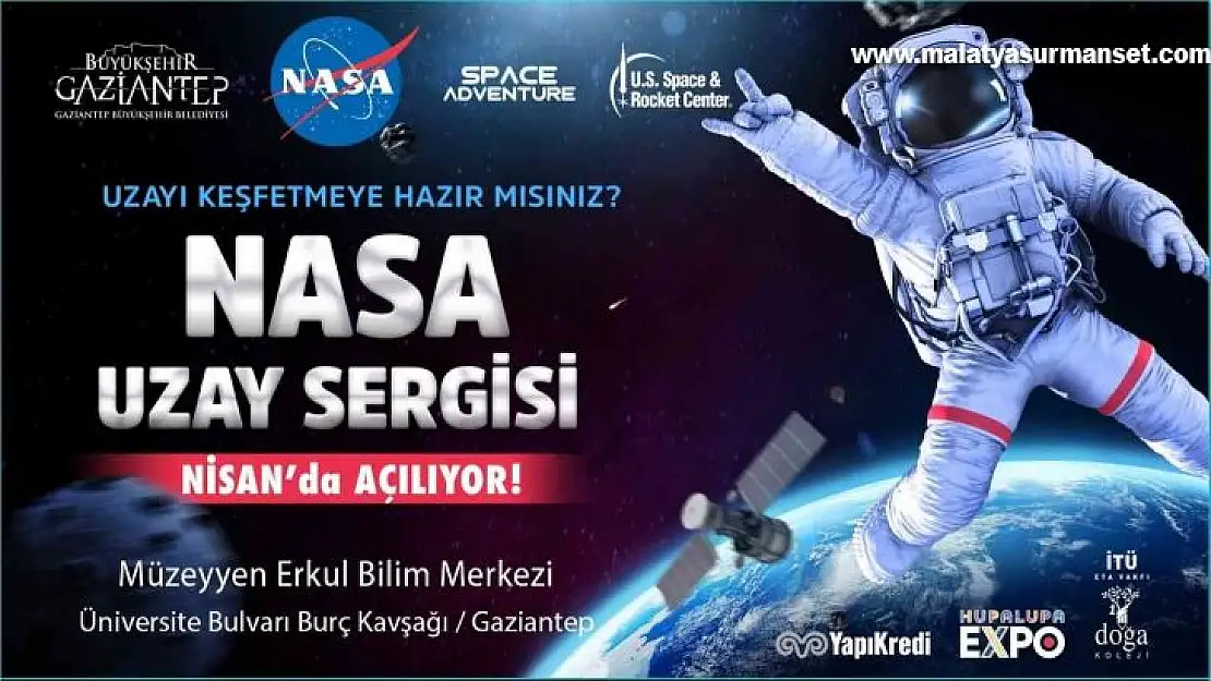 Gaziantep'te NASA sergisi