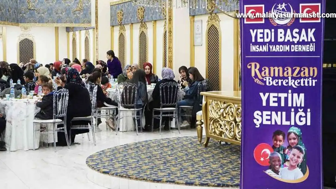 Gaziantep'te yetimler gönül sofrasında buluştu