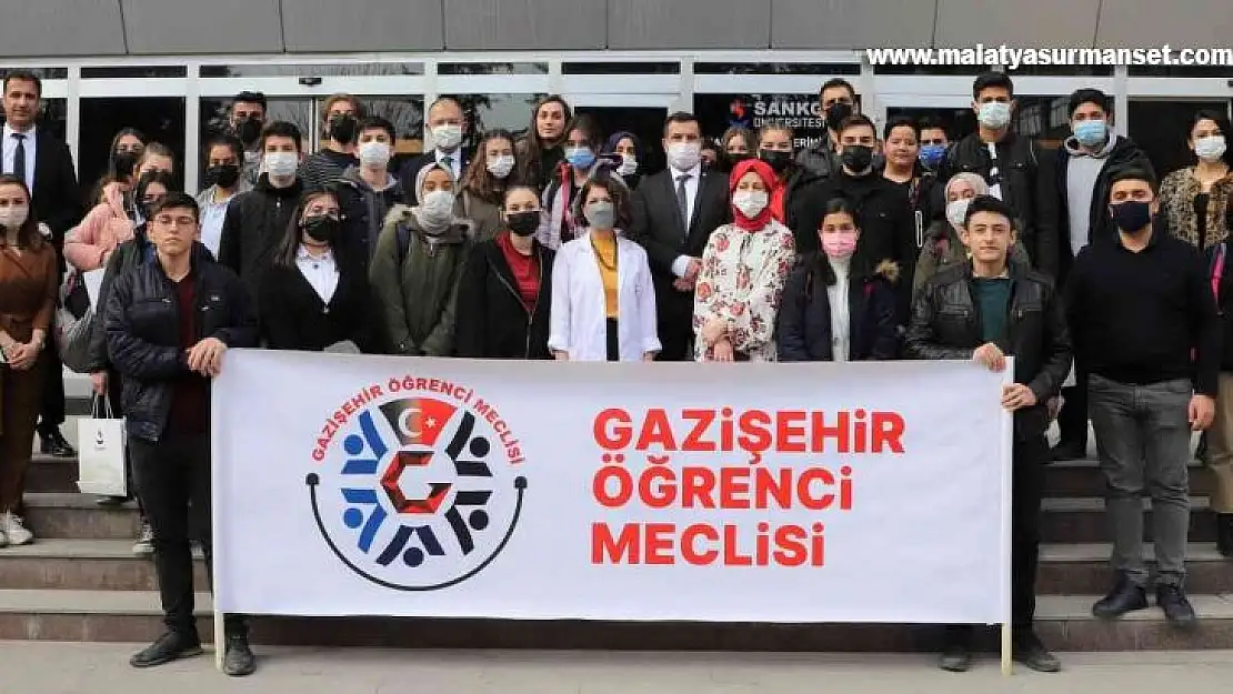 Gazişehir Öğrenci Meclisi'nden SANKO Üniversitesi'ne ziyaret