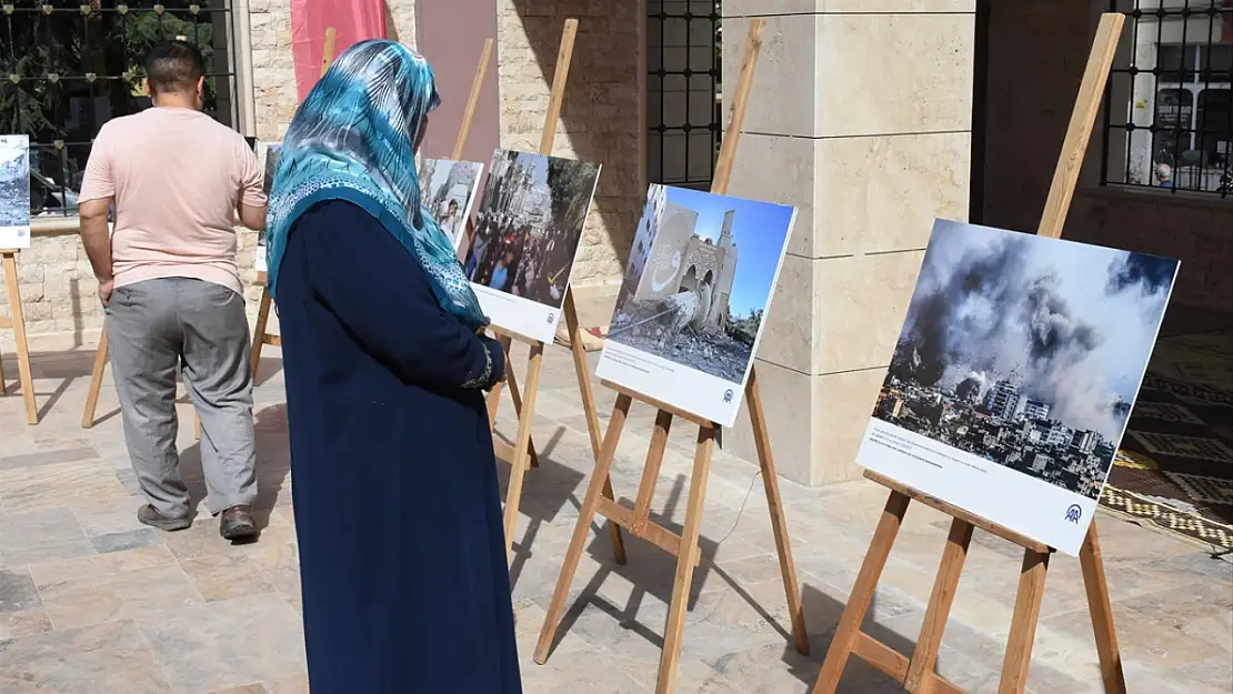 Gazze'deki Katliamı Anlatan Fotoğraflar Malatya'da Sergilendi