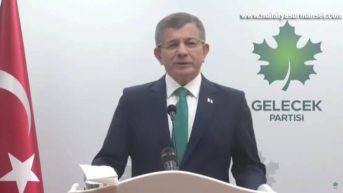 Gelecek Partisi Genel Başkanı Davutoğlu, cumhurbaşkanı seçimi sonuçlarını değerlendirdi