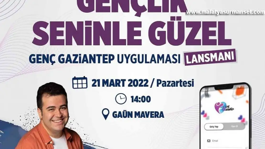 Gençlere özel mobil uygulama: 'Genç Gaziantep'