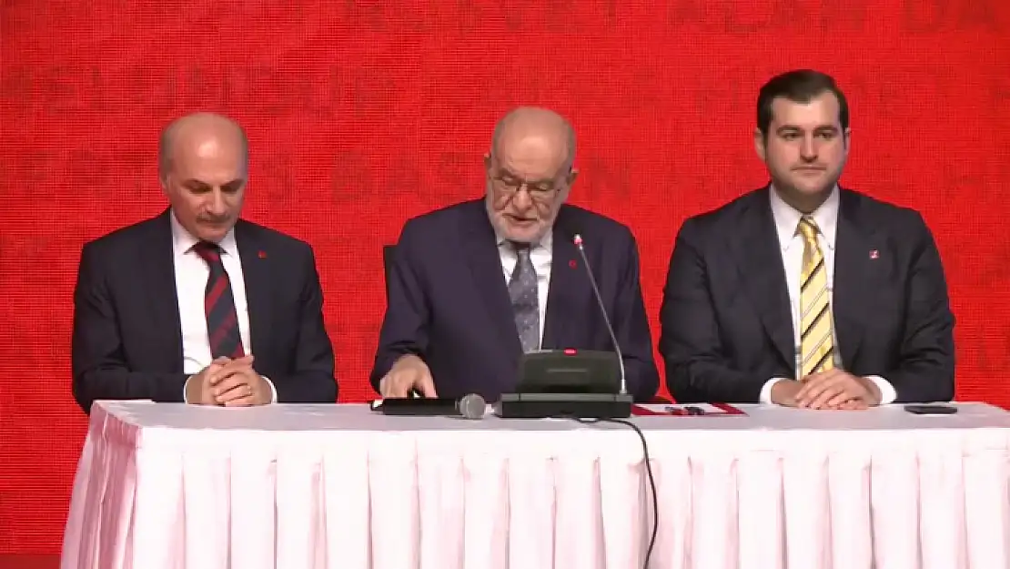 Genel Başkan Karamollaoğlu Milli Görüşçüler Fedakar İnsanlardır.