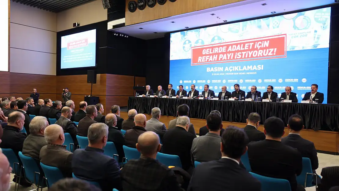 Genel Başkan Yalçın Refah Payı Olmadan Gelir Dağılımı Adil Olamaz