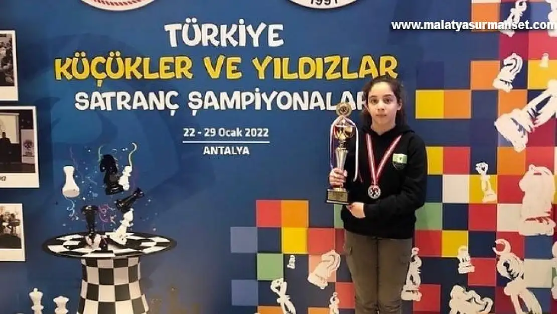 GKV Özel okulları öğrencisi Beren Kalyoncu Türkiye ikincisi