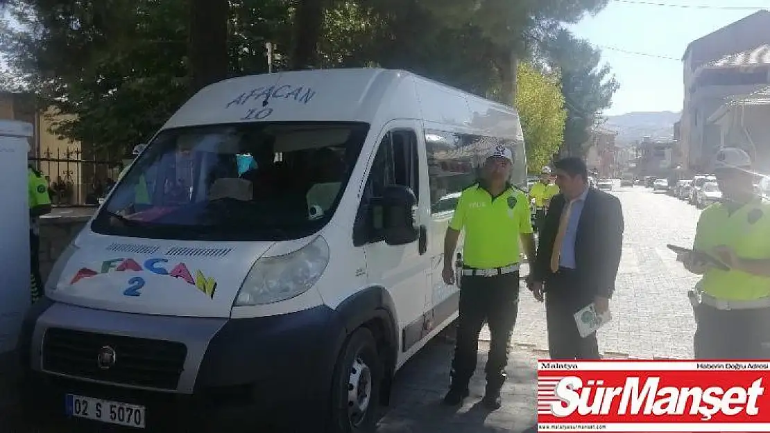 Gölbaşı ilçesinde öğrenci servisleri denetlendi