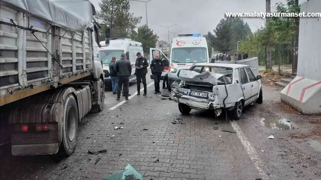 Gölbaşı ilçesinde zincirleme kaza: 3 yaralı