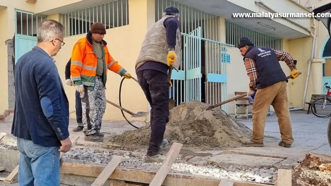 Gölbaşı ilçesindeki camilerde bakım çalışması