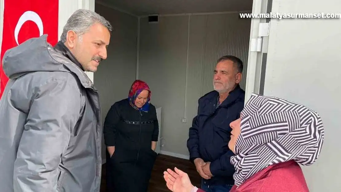 Gölbaşı'nda depremzedeler konteyner kente taşınıyor