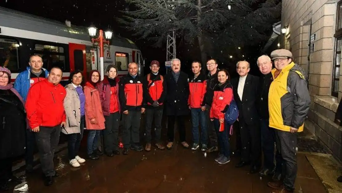 Göller Ekspresi yeniden raylardaki yerini aldı