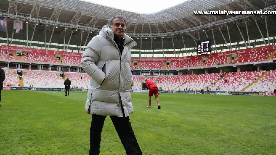 Güneş ve Çalımbay, maçtan önce zemini inceledi