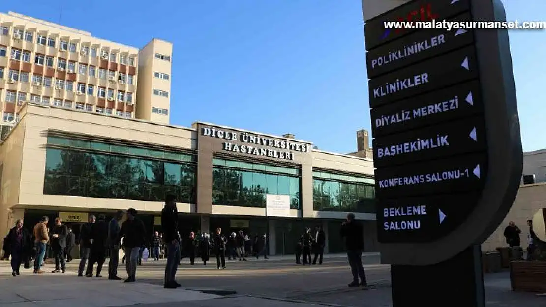 Güneydoğu'nun sağlık üssü Dicle Üniversitesi 2022'de 1 milyona yakın hastaya hizmet verdi