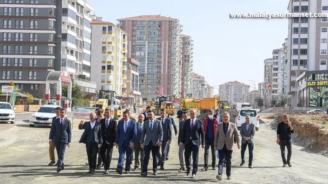 Gürkan: 'Malatya trafiği yeni cadde ve bulvarlarla nefes alacak'