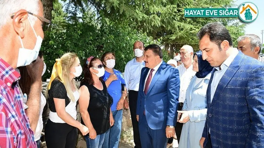 Gürkan'dan Başören mahallesine ziyaret