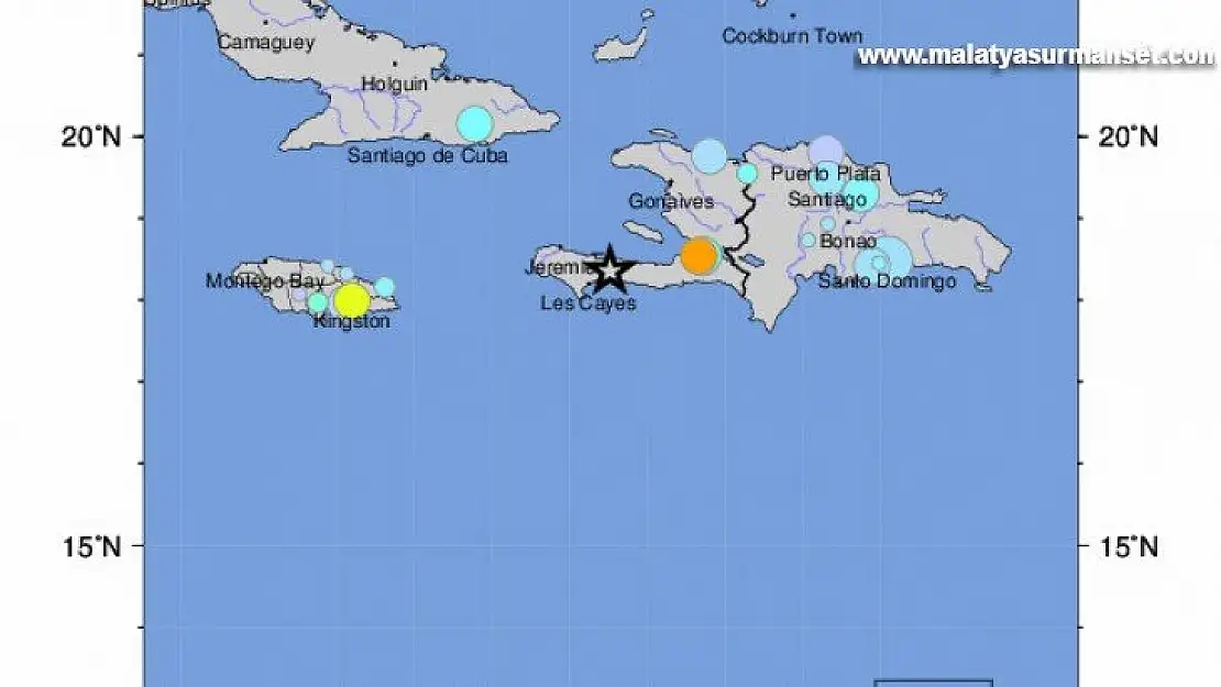 Haiti'de 7.2 büyüklüğünde deprem