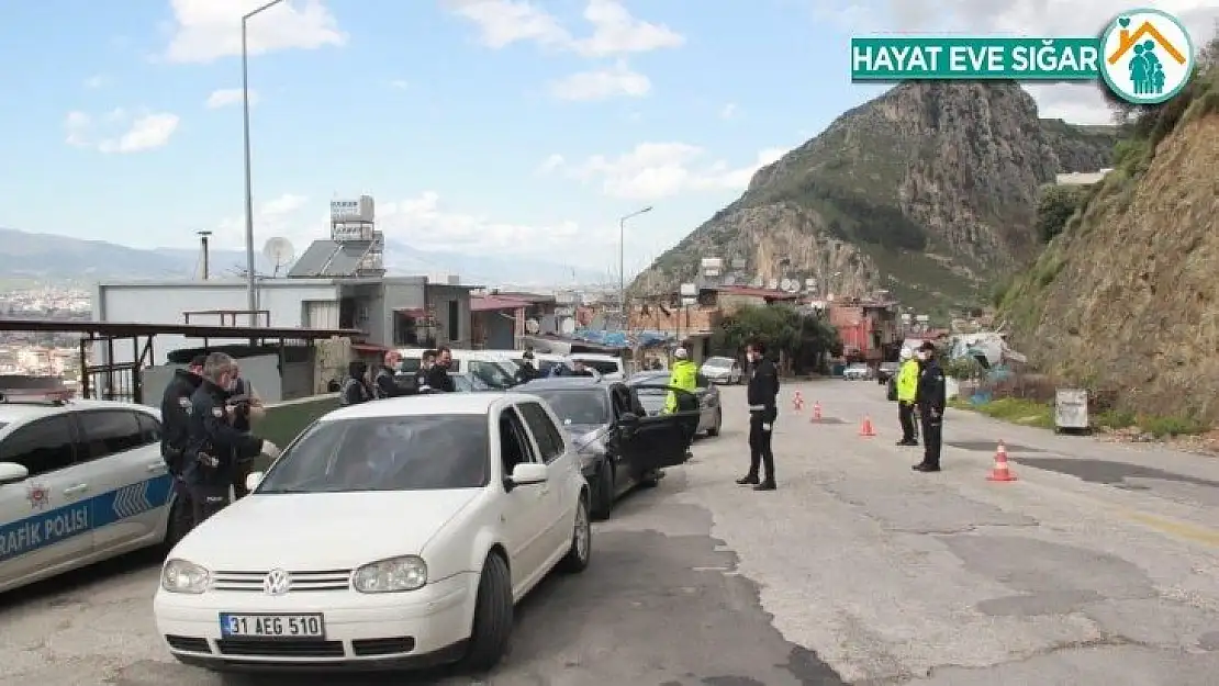 Hatay'da asayiş uygulaması