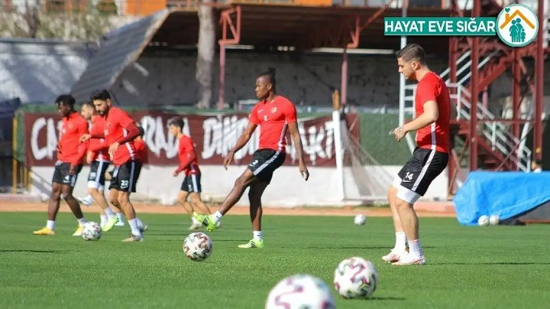 Hatayspor, Alanyaspor maçının hazırlıklarını tamamladı