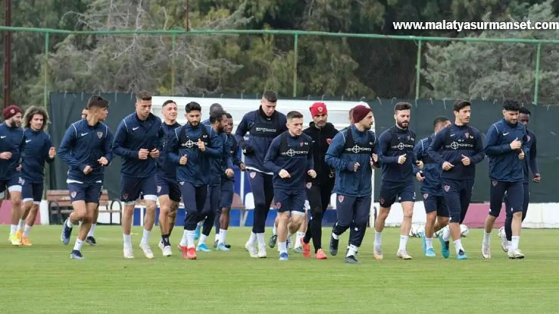 Hatayspor, Beşiktaş maçı hazırlıklarını tamamladı