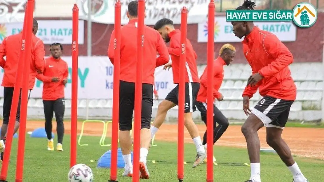Hatayspor, Kasımpaşa maçının hazırlıklarını sürdürüyor