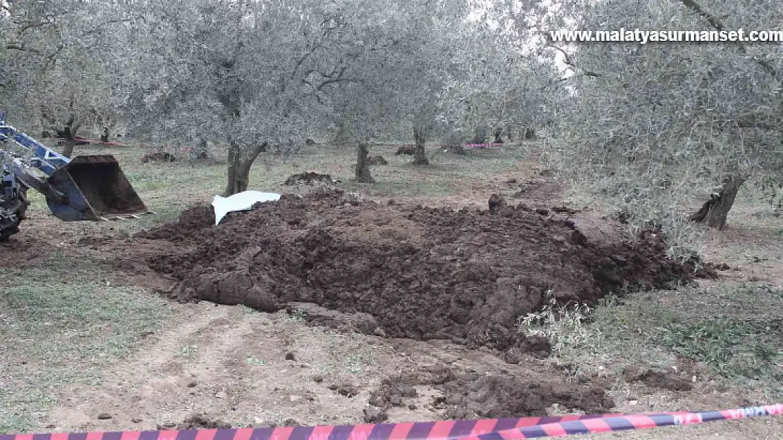 Hayvan gübresinin içinden insan cesedi çıktı