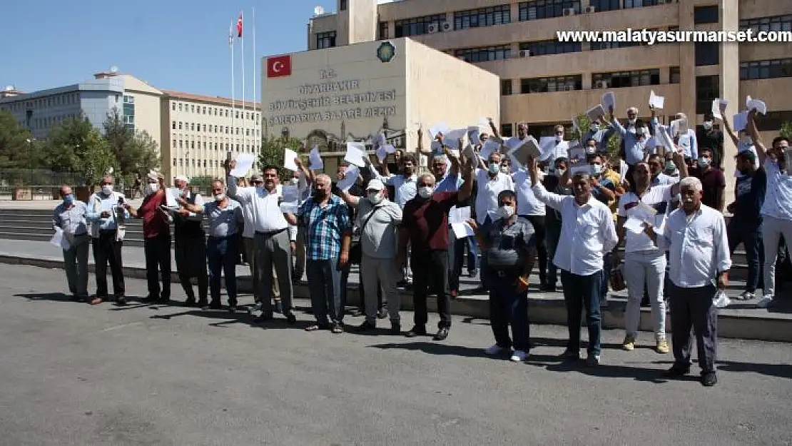 HDP'nin mağdur ettiği taksiciler belediyeye başvurdu