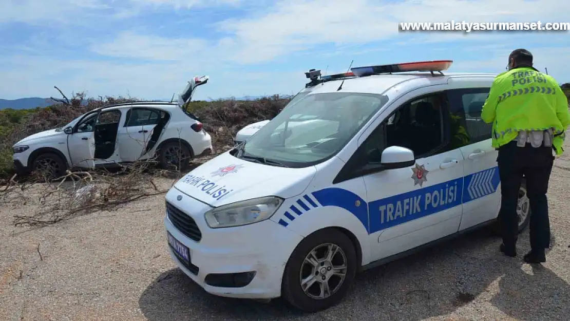 Hırsızlar kaçtı polis kovaladı