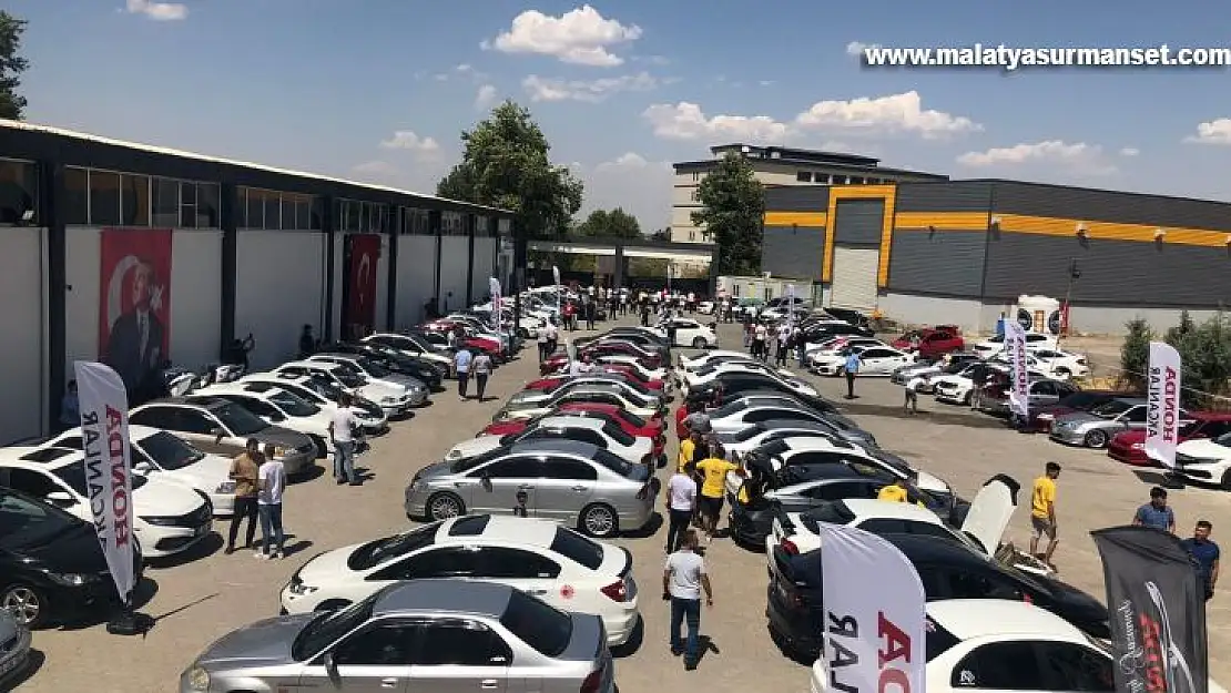 Honda tutkunları Gaziantep'te buluştu