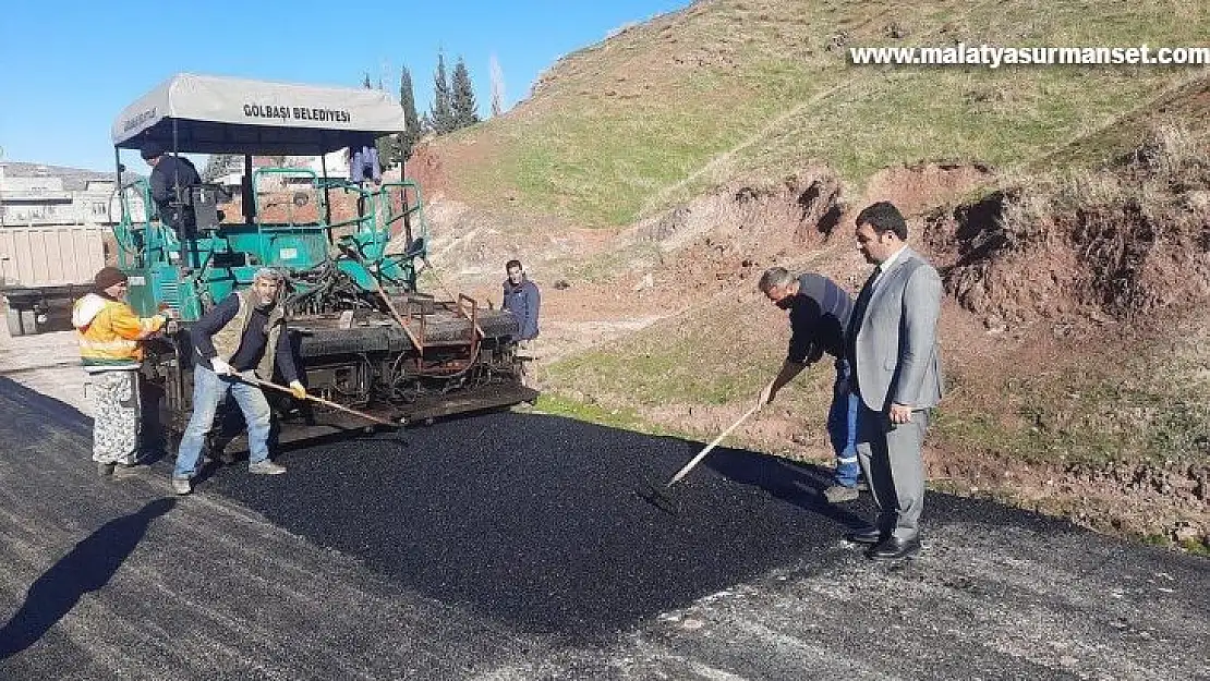 Hürriyet Mahallesi'nde asfalt çalışmaları devam ediyor