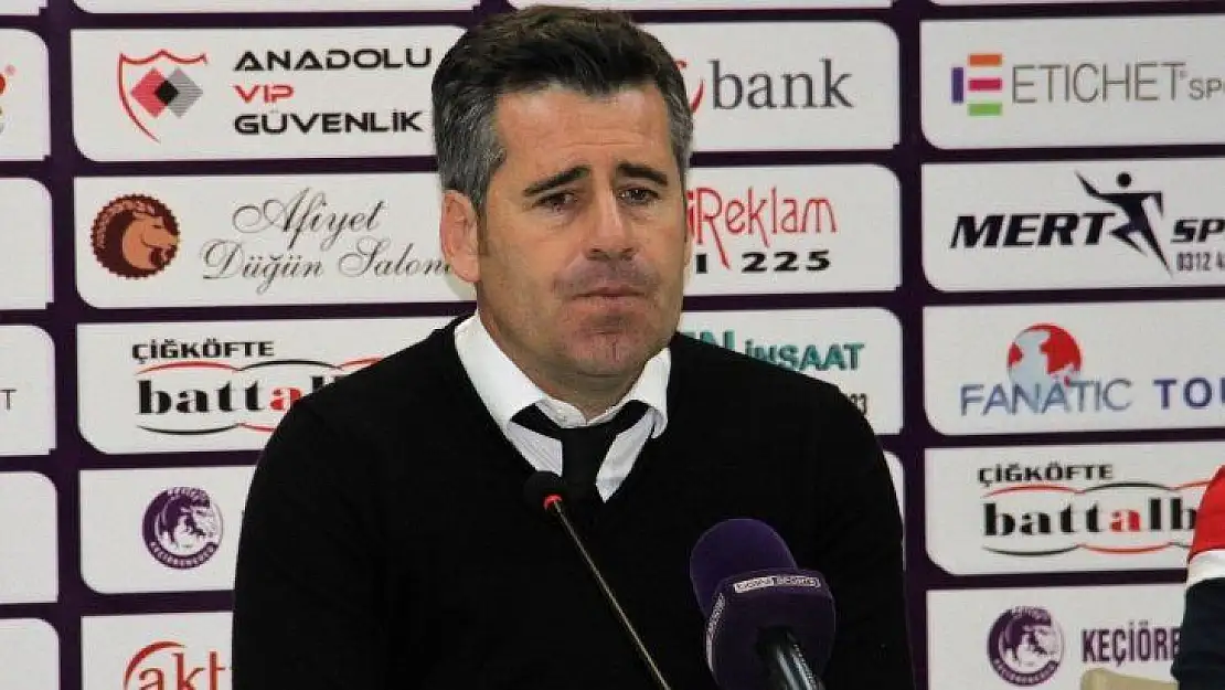 Hüseyin Eroğlu: 'Üretken olduğumuz deplasman maçını kaybettiğimiz için üzgünüz'