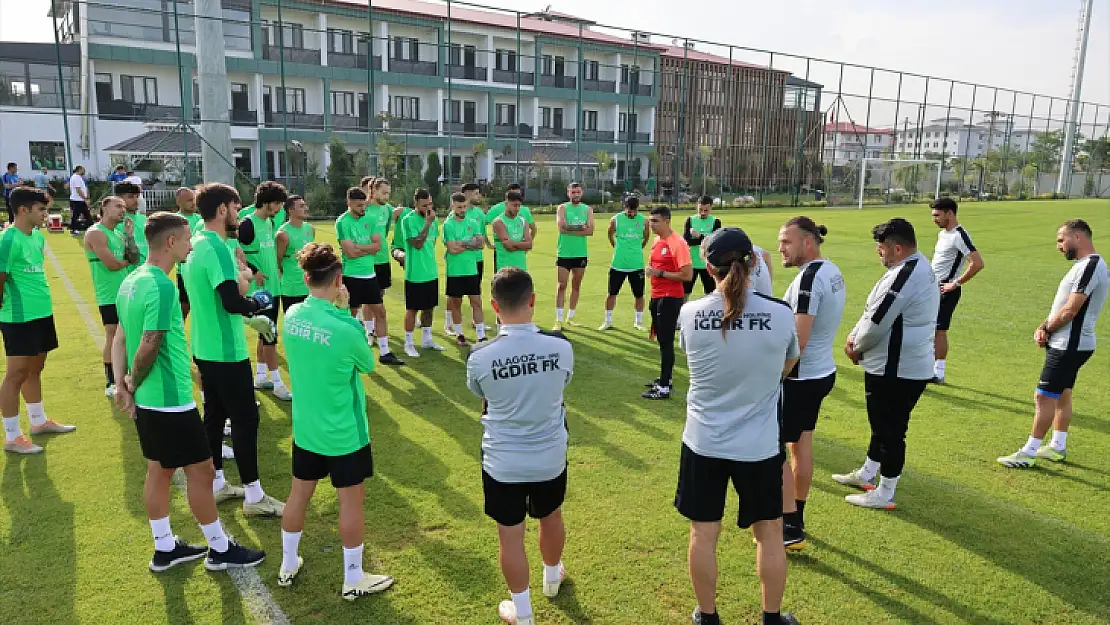 Iğdır FK'nin Trendyol 1. Lig'deki hedefleri de büyük