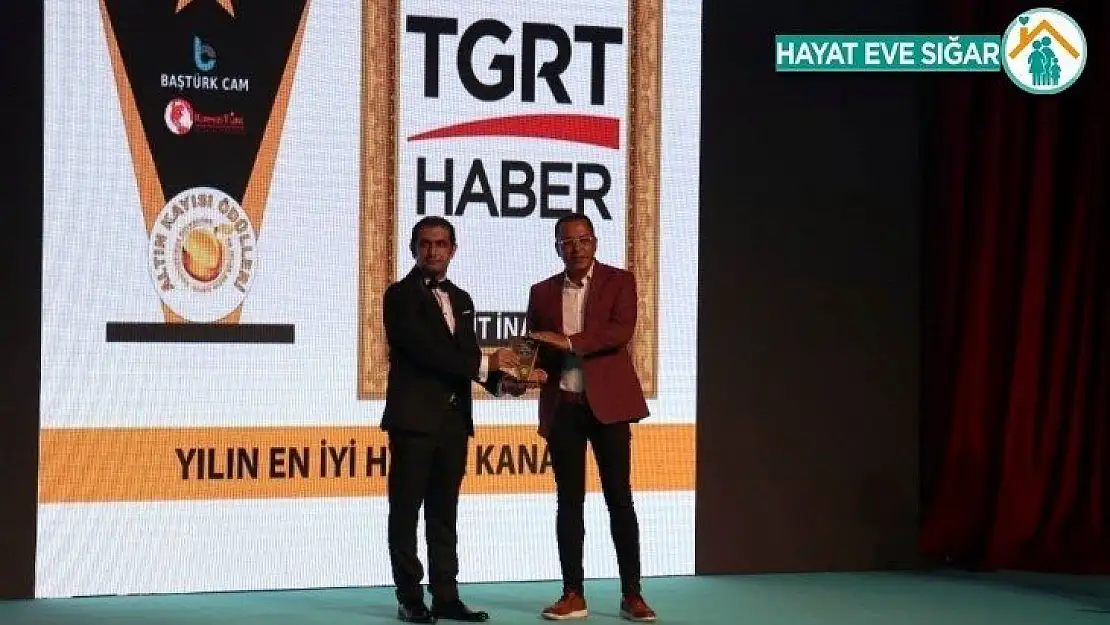 İHA ve TGRT Haber'e 'yılın en iyisi' ödülü