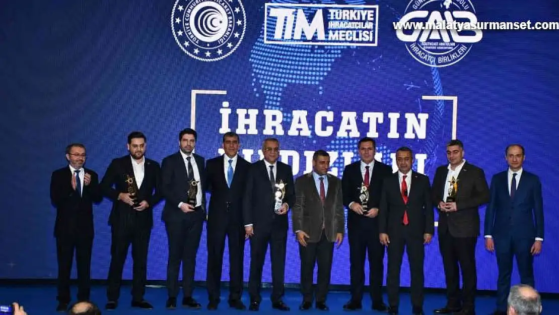 İhracatın Yıldızları ödüllerinde, Tiryaki Grup'a 3 ödül