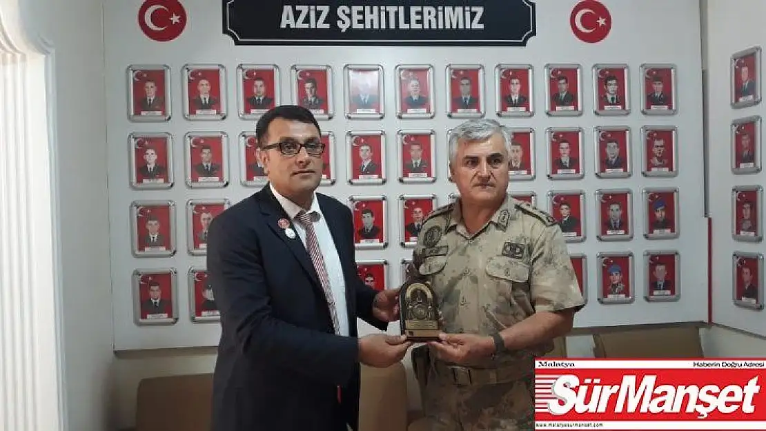 İl Jandarma Komutanı İnce'den, gazilere ziyaret