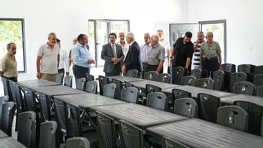 İlk Taziye Evi Hasırcılar'da Hizmette