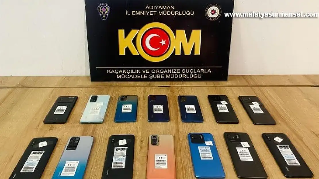 İş yeri denetiminde kaçak cep telefonları ele geçirildi