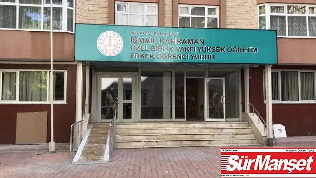 İsmail Kahraman erkek öğrenci yurdu açıldı