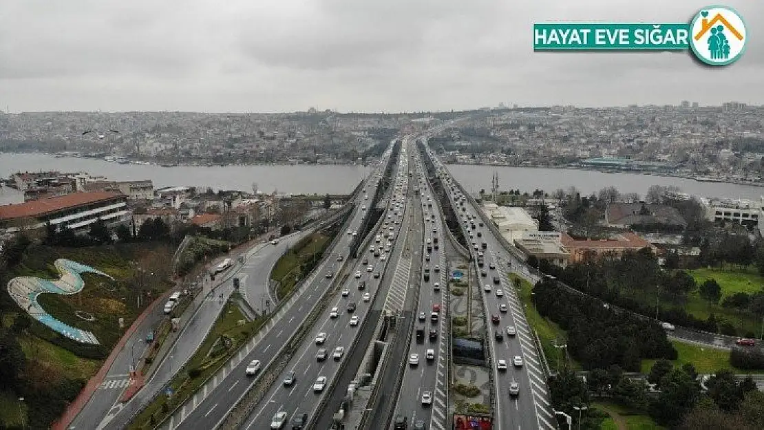 İstanbul'da trafik yoğunluğu yüzde 78'lere çıktı