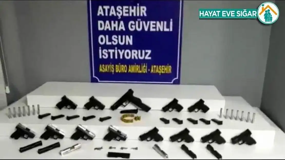 İstanbul'da yasa dışı silah ticareti operasyonu: 2 gözaltı