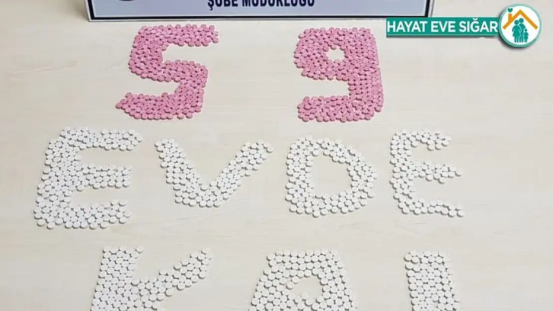 İstanbul'dan getirdikleri bin 475 uyuşturucu hapla yakalandılar: 3 gözaltı