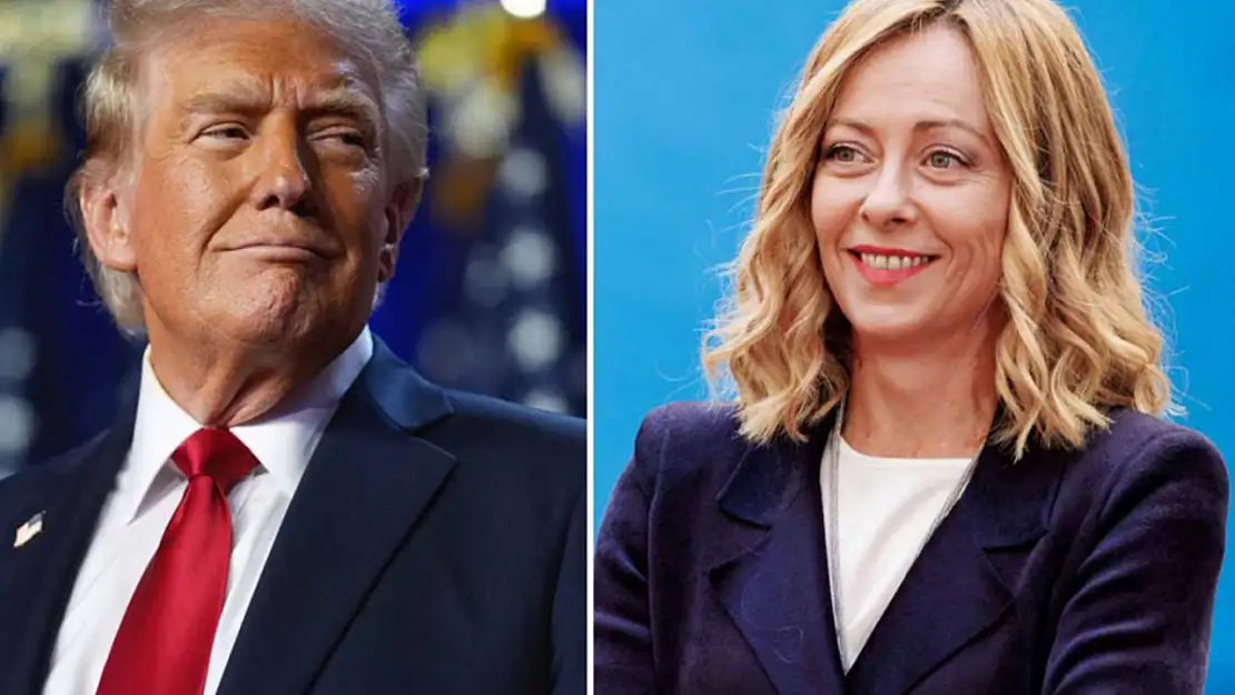 İtalya başbakanı Meloni, Trump'la bir araya geldi